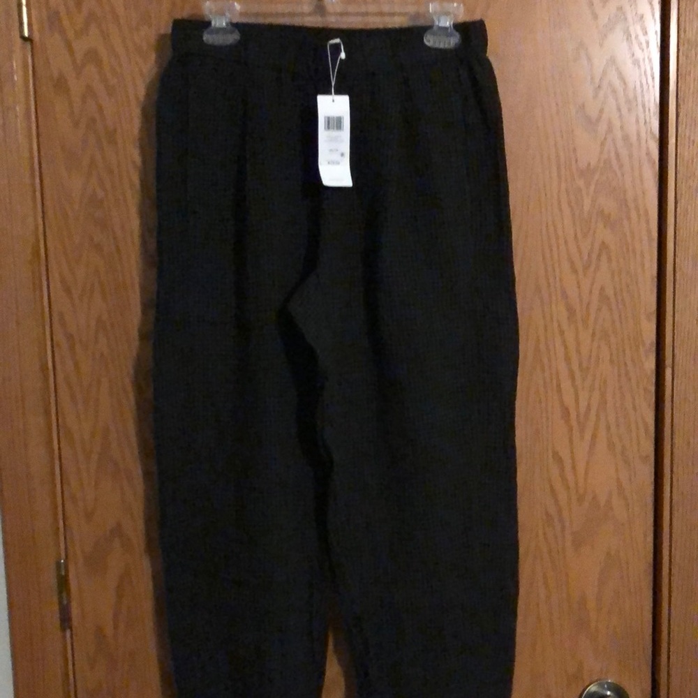 Eileen Fisher Puckered Cropped Pant